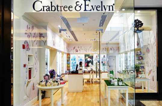 crabtree & evelyn retail store dubai