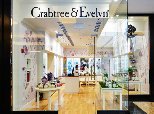 crabtree & evelyn retail store dubai